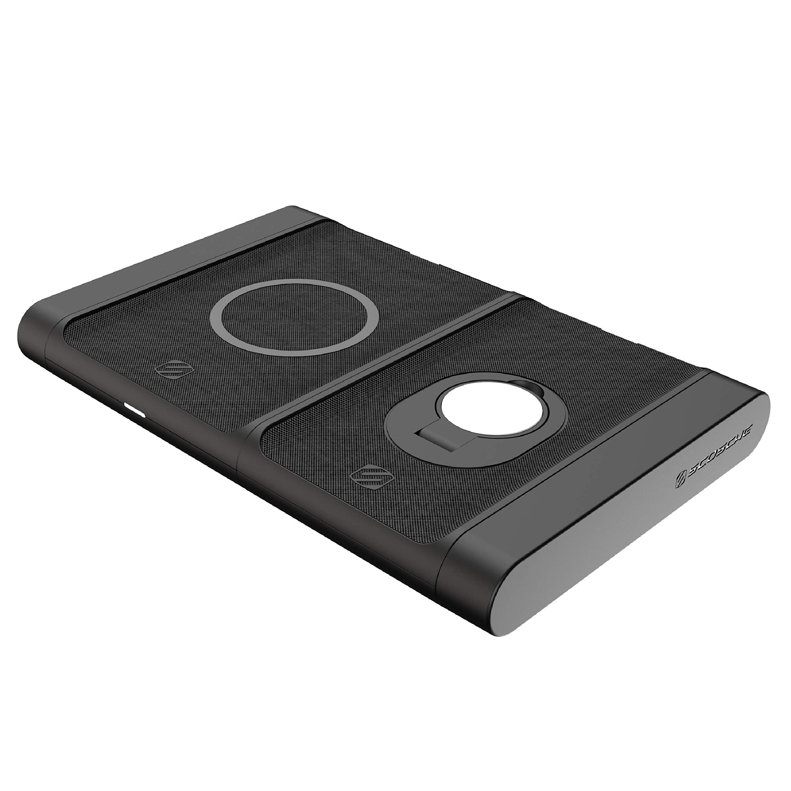 Scosche BLKIT4-SP BaseLynx Modular Charging System Includes a Qi-Certified  Wireless Charging Station & a Magnetic Watch Charger for Apple Watches